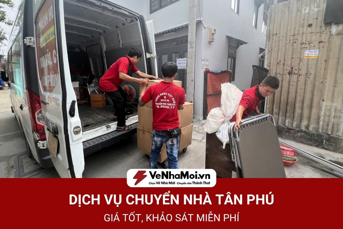 dịch vụ chuyển nhà tân phú
