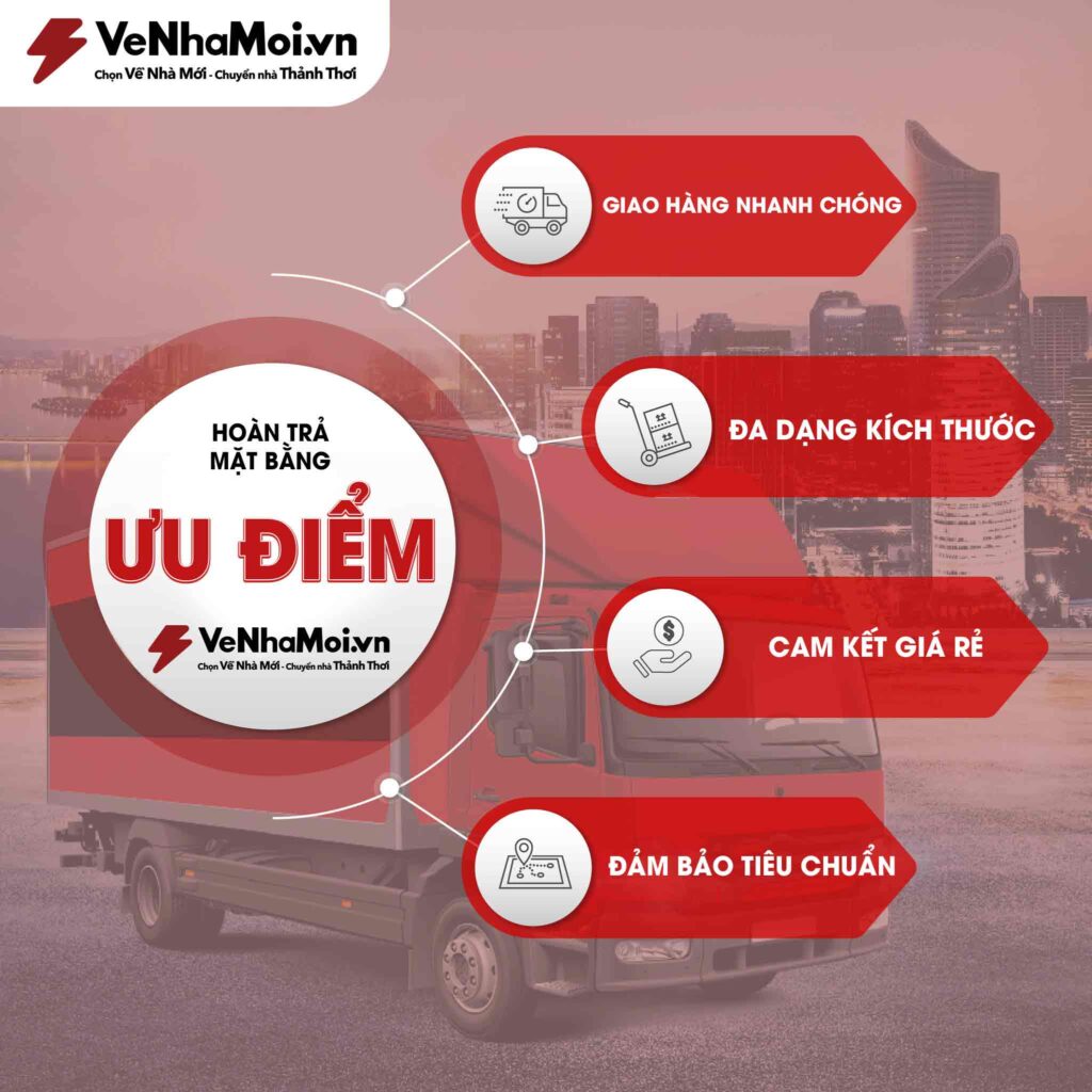 ưu điểm dịch vụ hoàn trả mặt bằng venhamoi