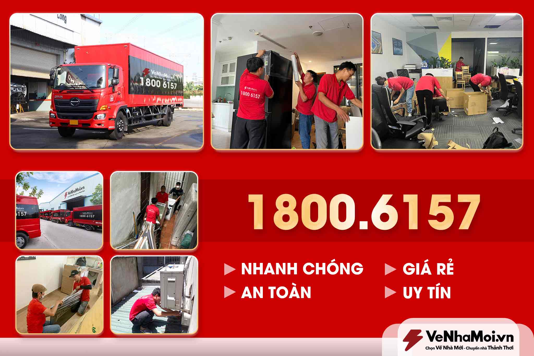 dịch vụ chuyển nhà liên tỉnh VeNhaMoi