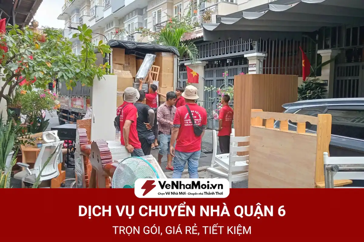 dịch vụ chuyển nhà quận 6