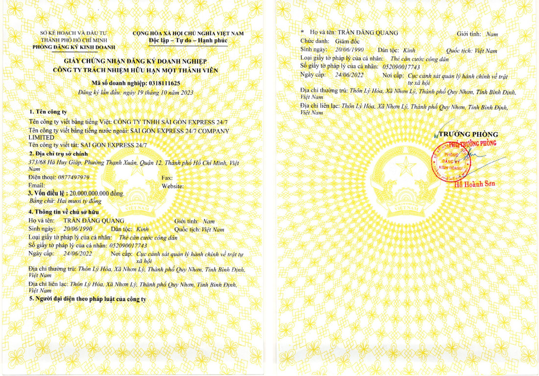 GPKD SAI GON EXPRESS 24/7