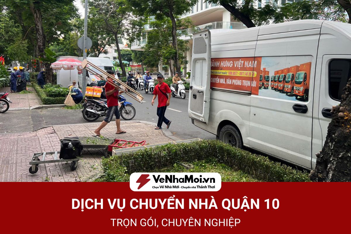 dịch vụ chuyển nhà quận 10