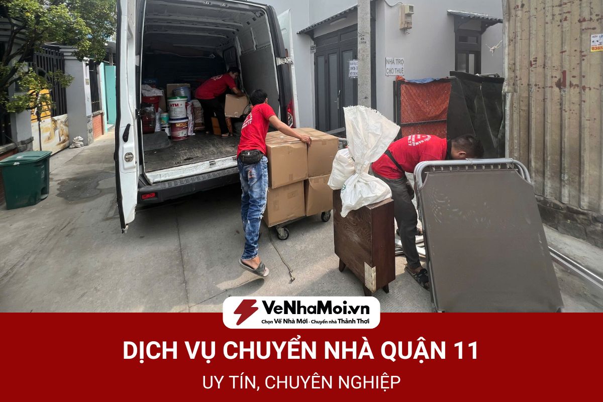 dịch vụ chuyển nhà quận 11