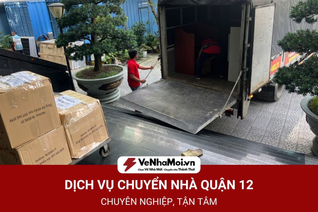 dịch vụ chuyển nhà quận 12