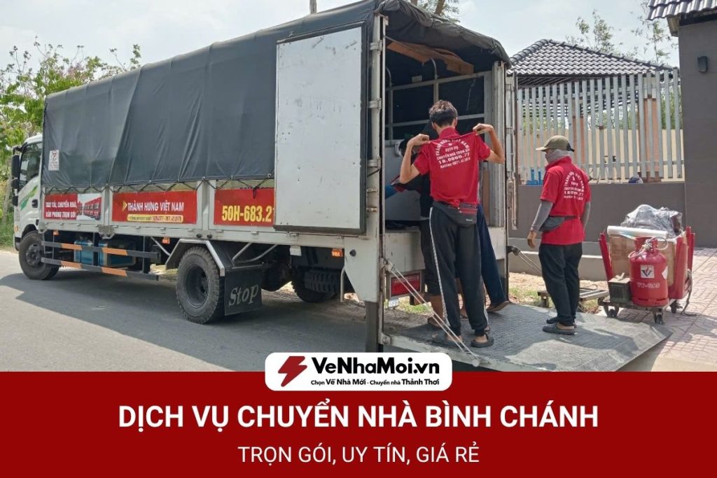 dịch vụ chuyển nhà bình chánh