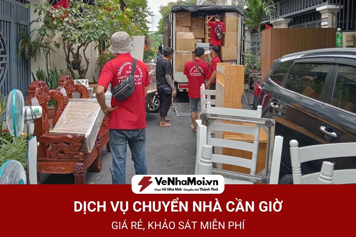 Dịch Vụ Chuyển Nhà Cần Giờ - Giá Rẻ, Khảo sát Miễn Phí