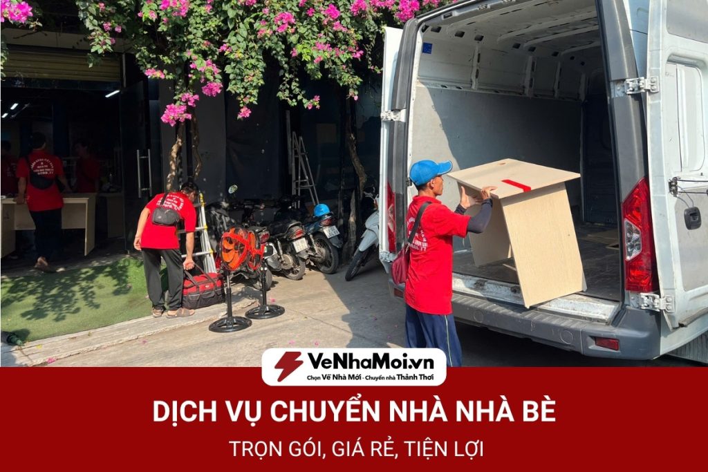 dịch vụ chuyển nhà nhà bè