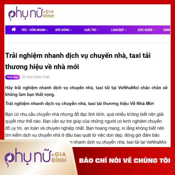báo phụ nữ và gia đình