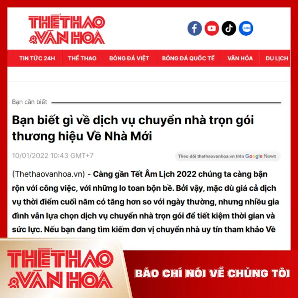 báo thể thao & văn hóa