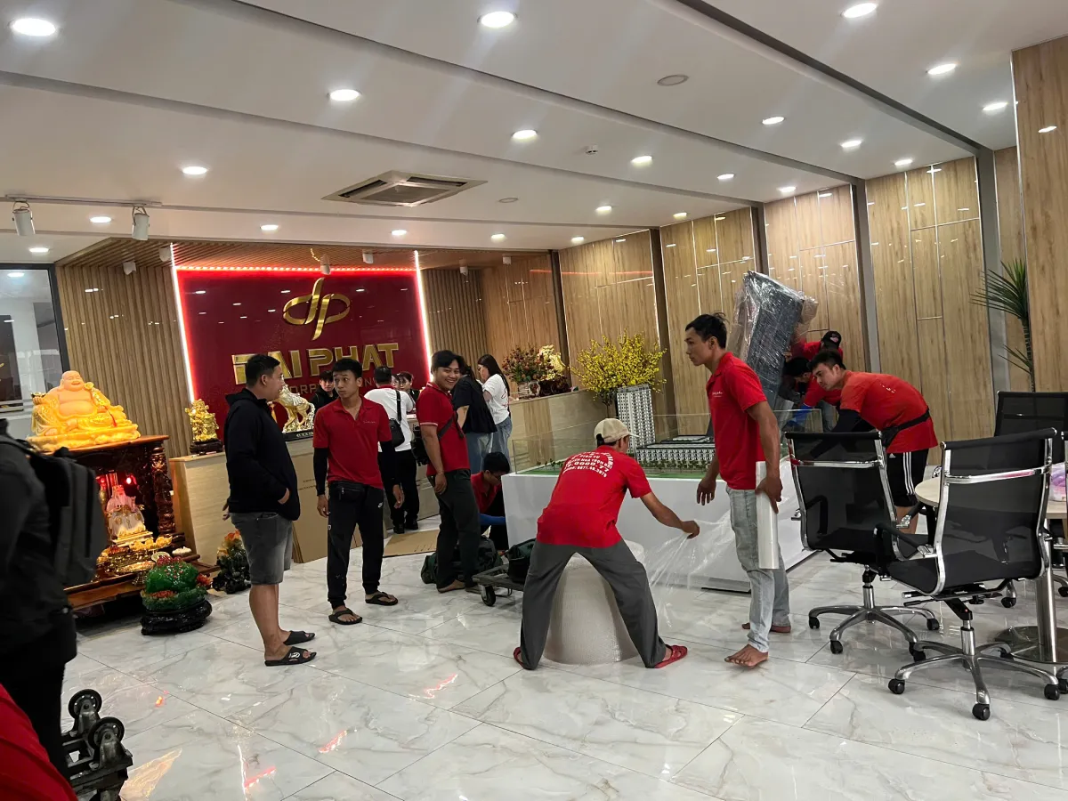 chuyển văn phòng trọn gói tại Đại Phát Corporation