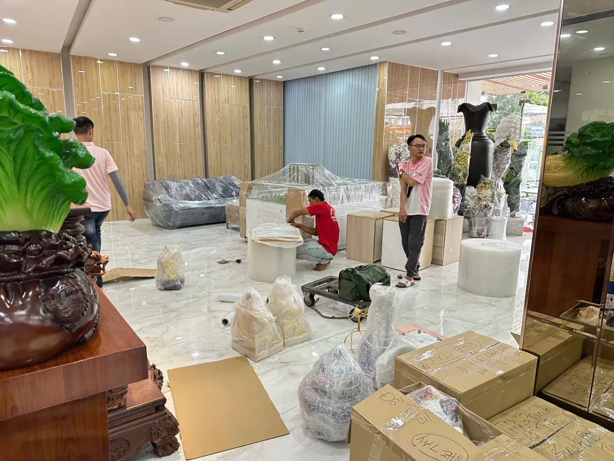 đóng gói đồ trang trí nội thất và đồ dễ vỡ