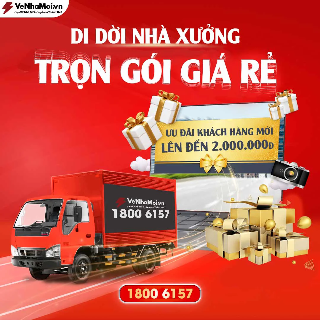 ưu đãi di dời kho xưởng